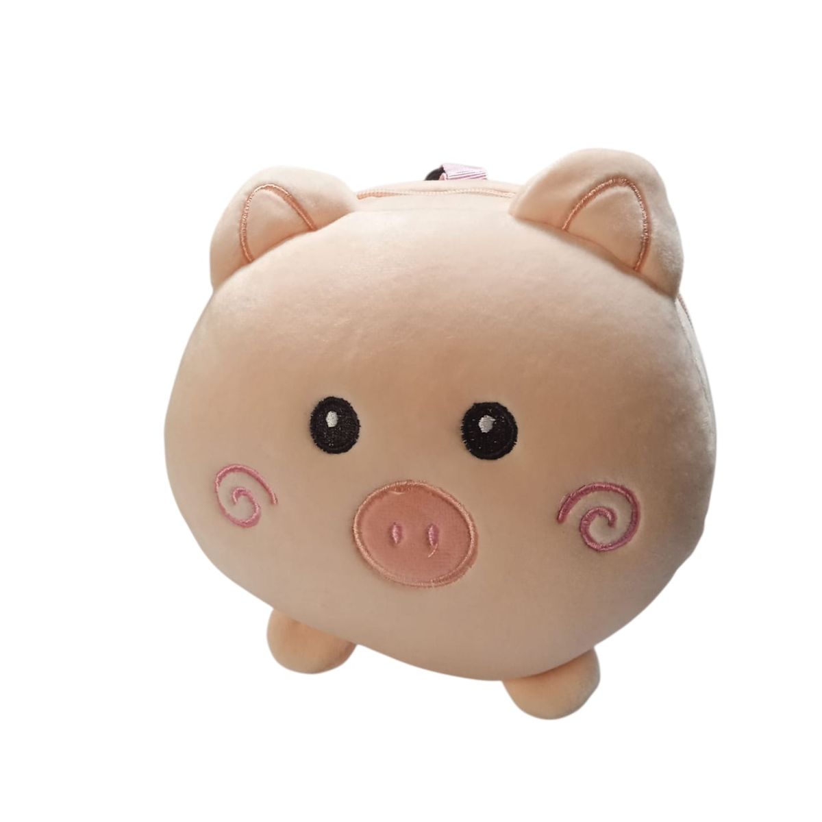 GENERICO - PELUCHE ALMOHADA DE  VIAJE CON ANTIFAZ - CERDITO