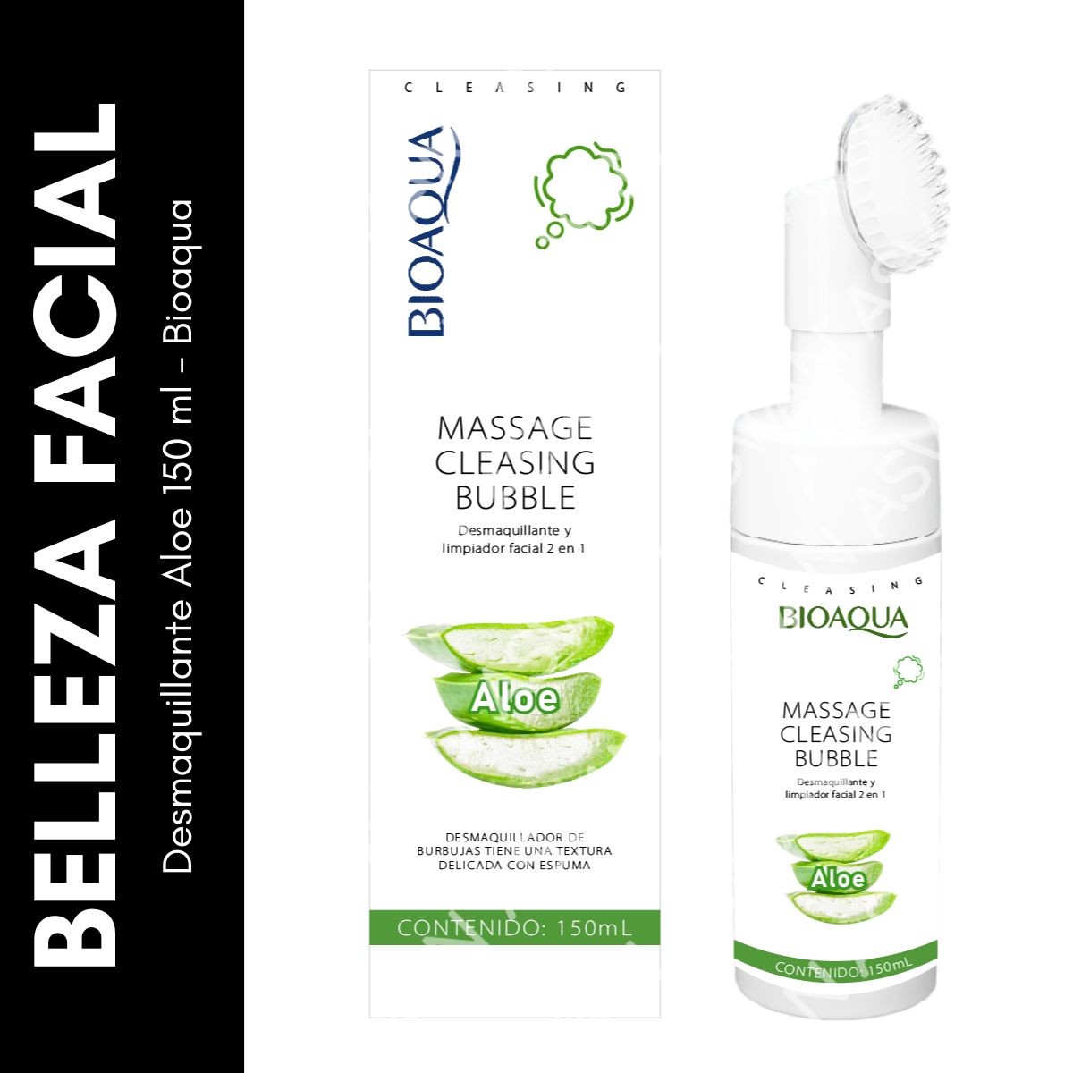 GENERICO - Desmaquillante Aloe 150 ml - Bioaqua