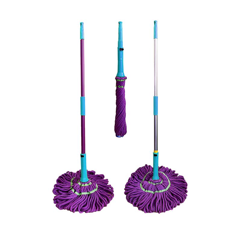 GENERICO - Pack2 Trapeador para Bano en Color Celeste Y+Papel de Regalo