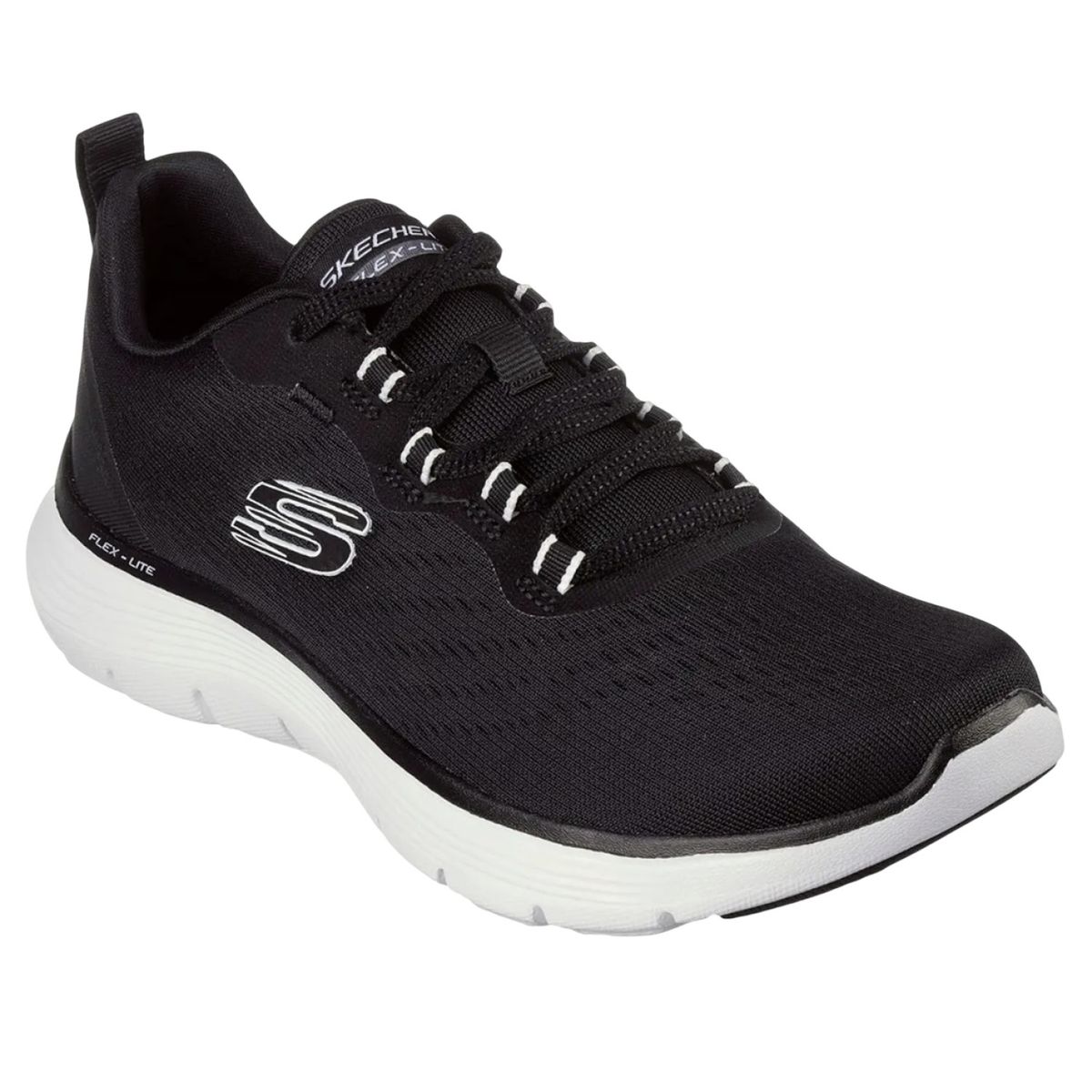 SKECHERS - Zapatilla Skechers Flex Appeal 5.0 150201BKW Negro para Mujer