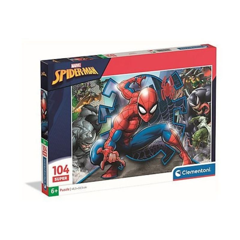 CLEMENTONI - Clementoni Rompecabezas X 104 Piezas Spiderman