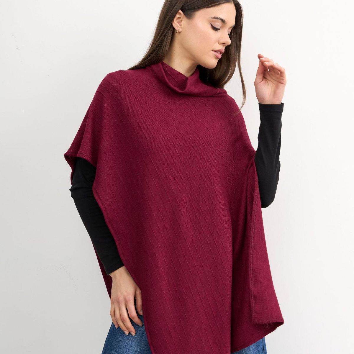 GENERICO - CAPA CASUAL ASIMETRICA OLIVIA