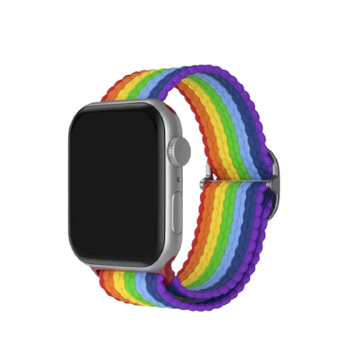 GENERICO - CORREA NYLON TRENZADO APPLE WATCH 42-44-45-49MM PRIDE