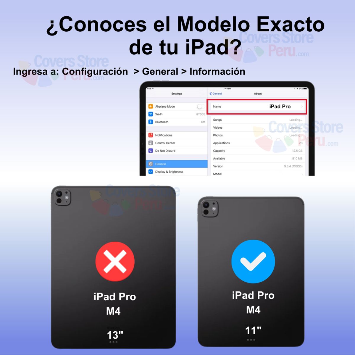 GENERICO - Funda para iPad Pro M4 11 Imantada Antishock Negro