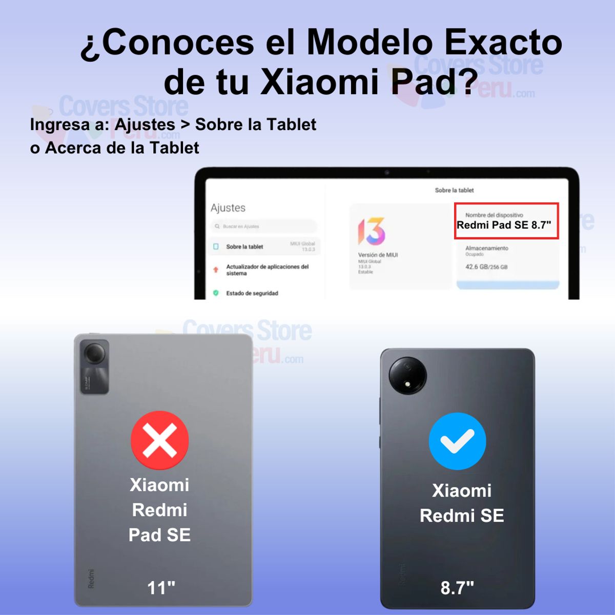 GENERICO - Funda para Xiaomi Redmi Pad SE 87 Imantada Negro