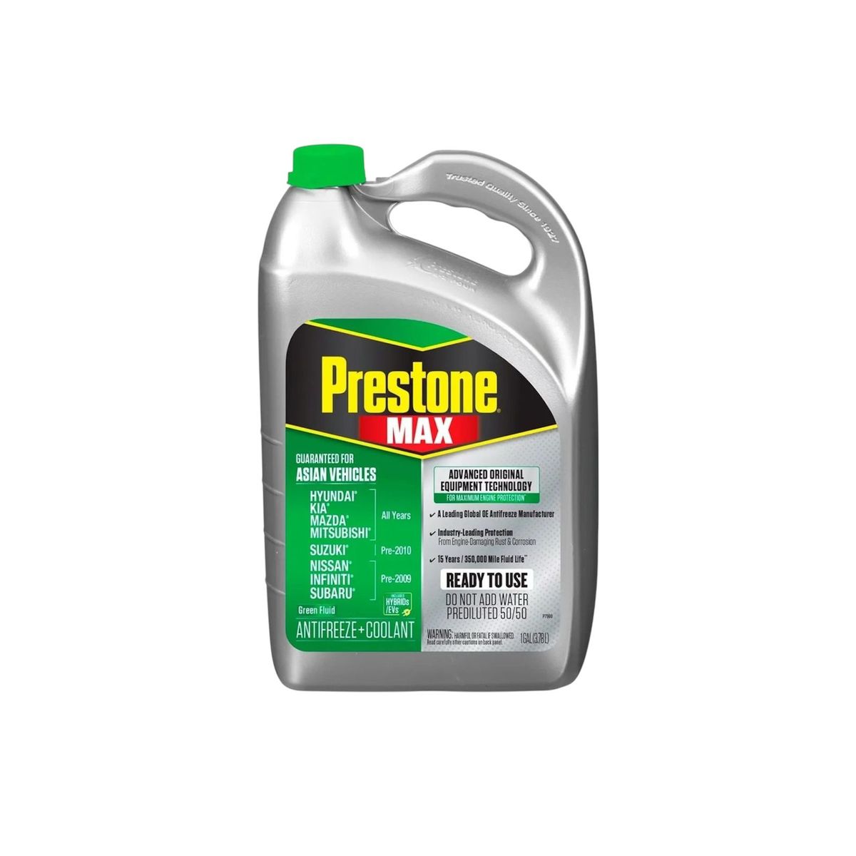 GENERICO - PRESTONE MAX REFRIGERANTE PARA VEHICULOS  ASIATICOS PRE 2009