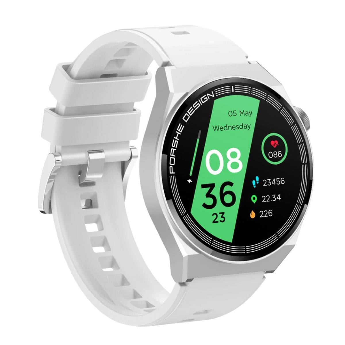 GENERICO - Smartwatch con Llamadas Bluetooth Notificaciones y Salud Android iOS