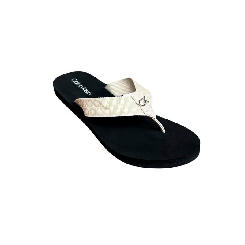 Sandalia Calvin Klein Dama Caluha Ivory 150 Talla CALVIN KLEIN