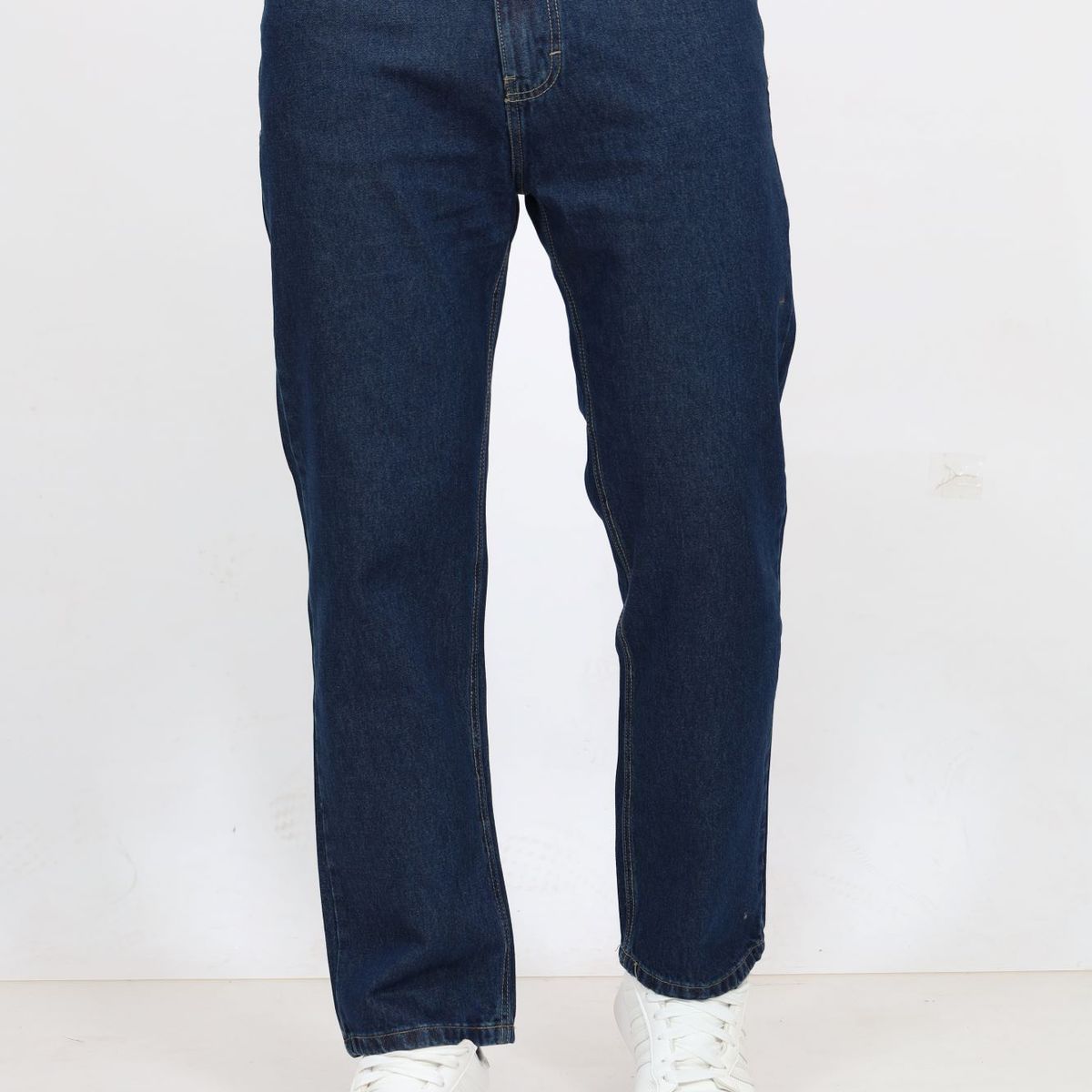 QH - Pantalón Clásico de Denim 100% Algodón para Hombre