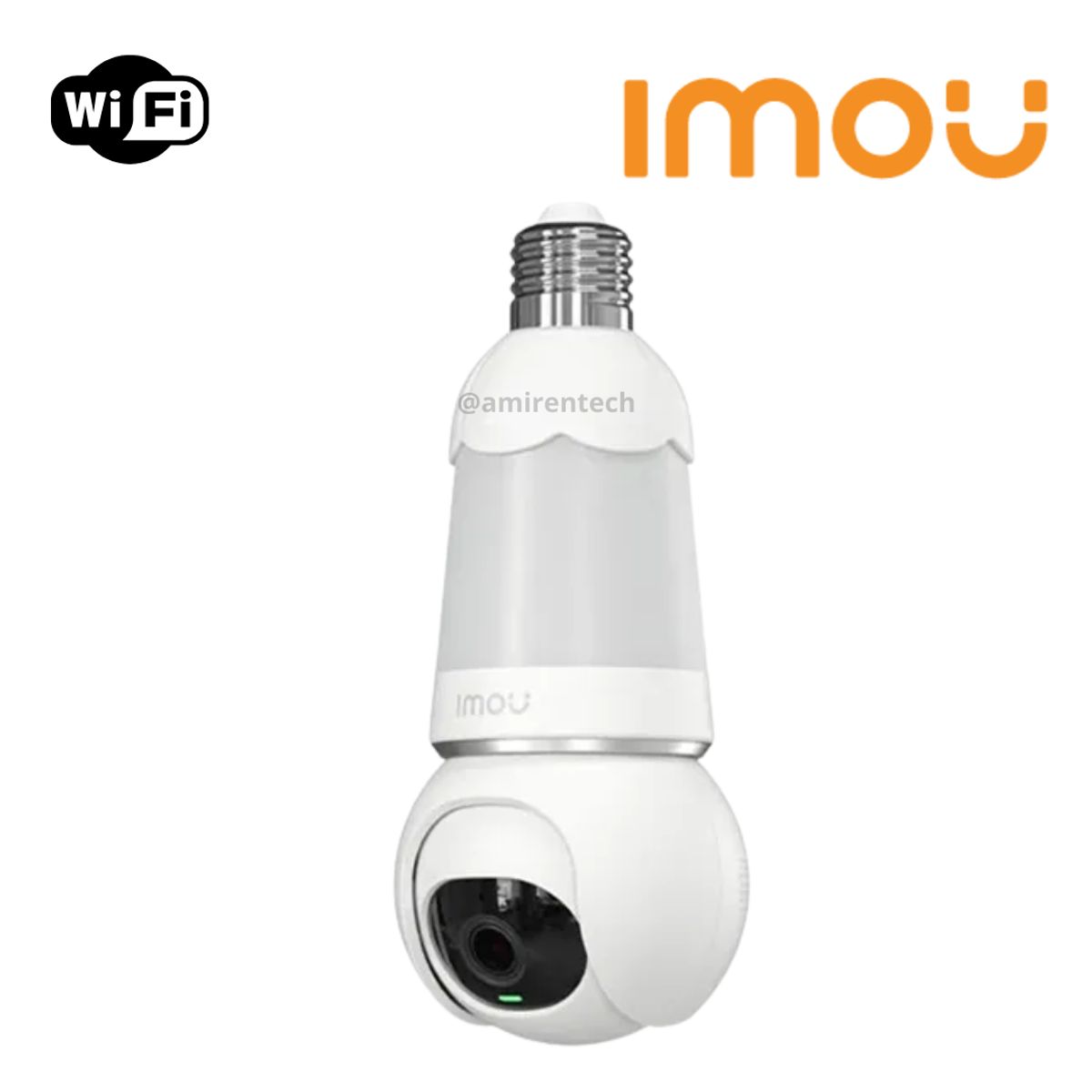 IMOU - Camara seguridad Foco IMOU Bulb Cam 3MP-2K Wifi 360°