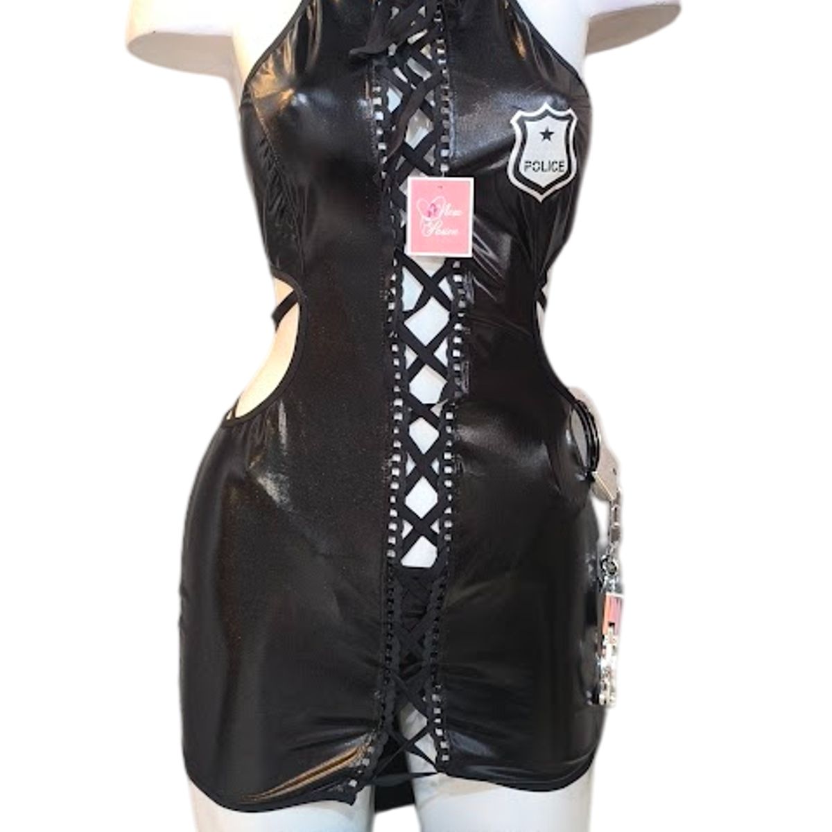 GENERICO - DISFRAZ DE POLICIA LENCERIA SEXY