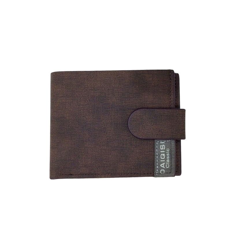 GENERICO - Billetera de Tela Hombre con broche