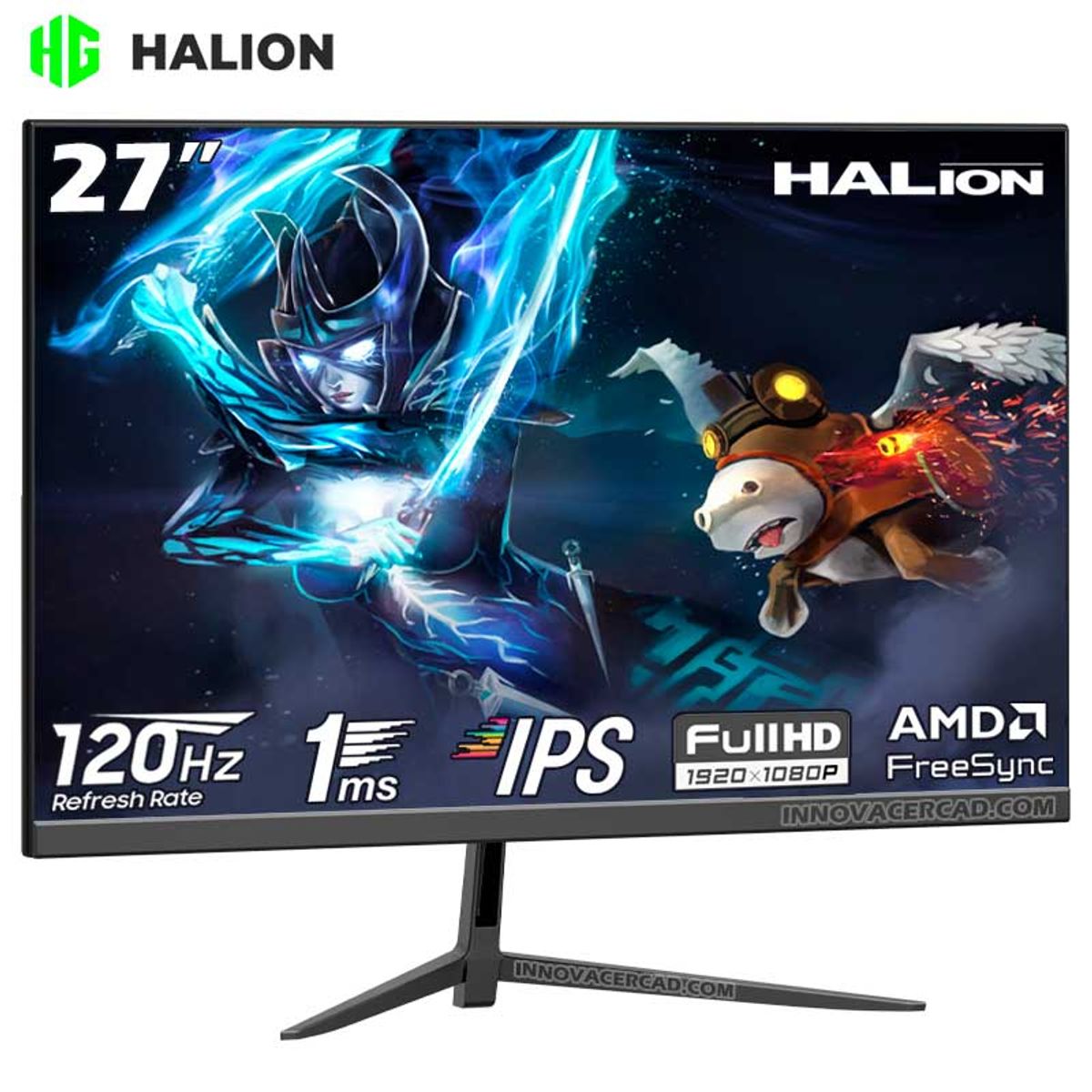 HALION - Monitor HALION 2712FF 27 Full HD IPS 120HZ 1MS AMD FreeSync