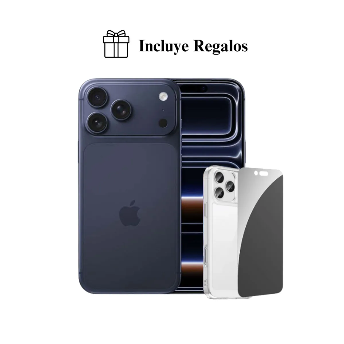 APPLE - Apple iPhone 17 Pro Max Apple Intelligence 256GB (eSIM) - Deep Blue + Regalo