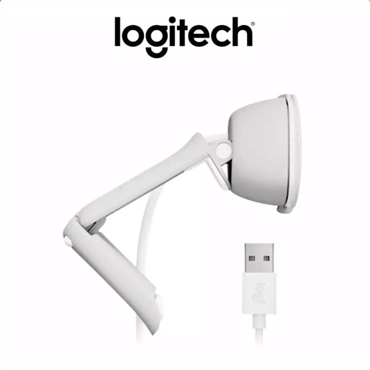LOGITECH - Cámara Web Logitech BRIO 100 FHD 1080P BLANCO