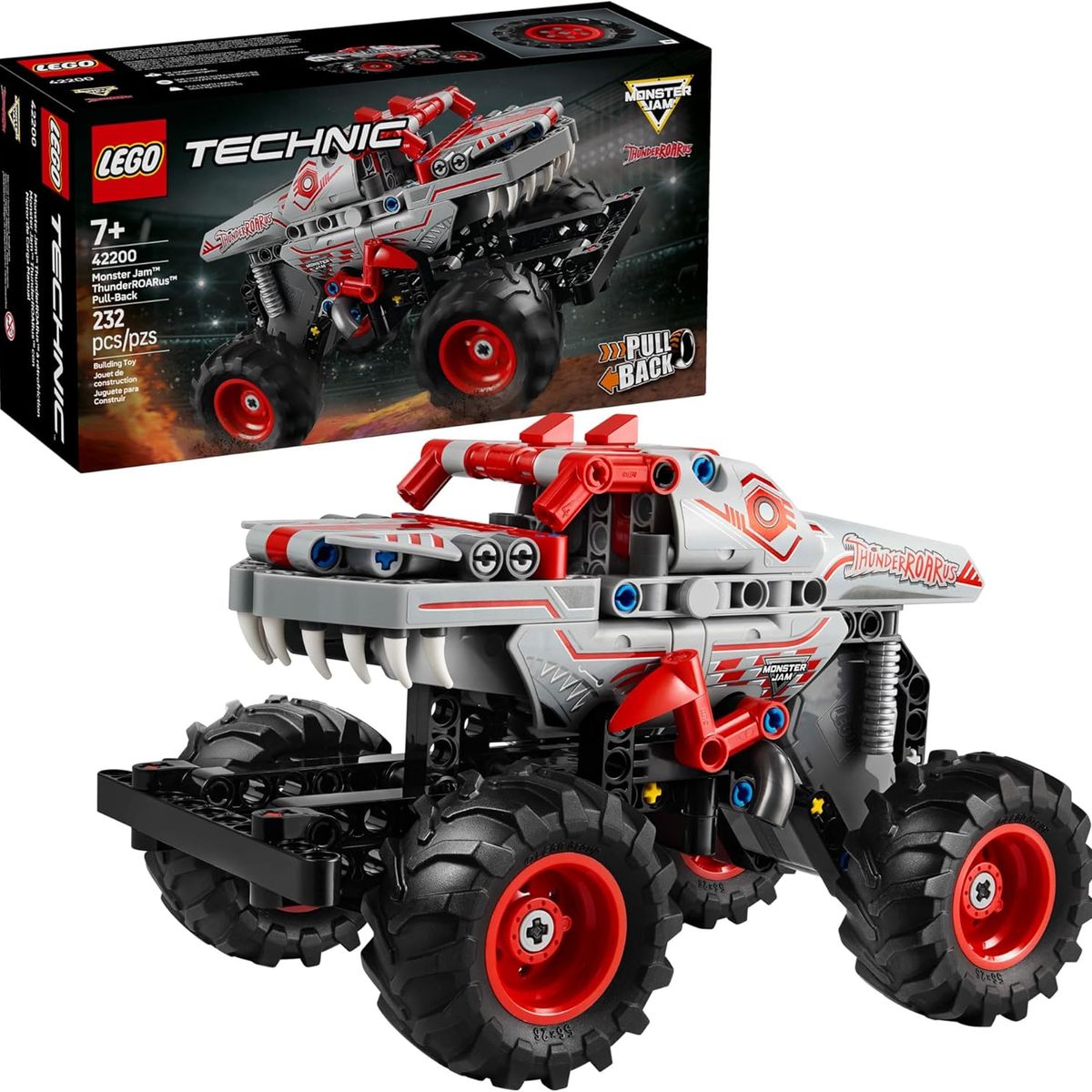 LEGO - LEGO Technic 42200 Monster Jam ThunderROARus (232 piezas)