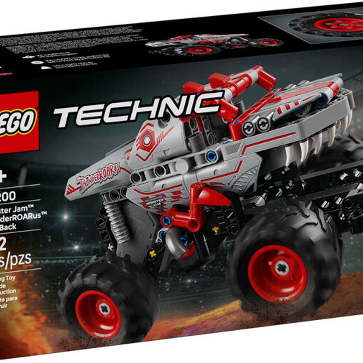 LEGO - LEGO Technic 42200 Monster Jam ThunderROARus (232 piezas)
