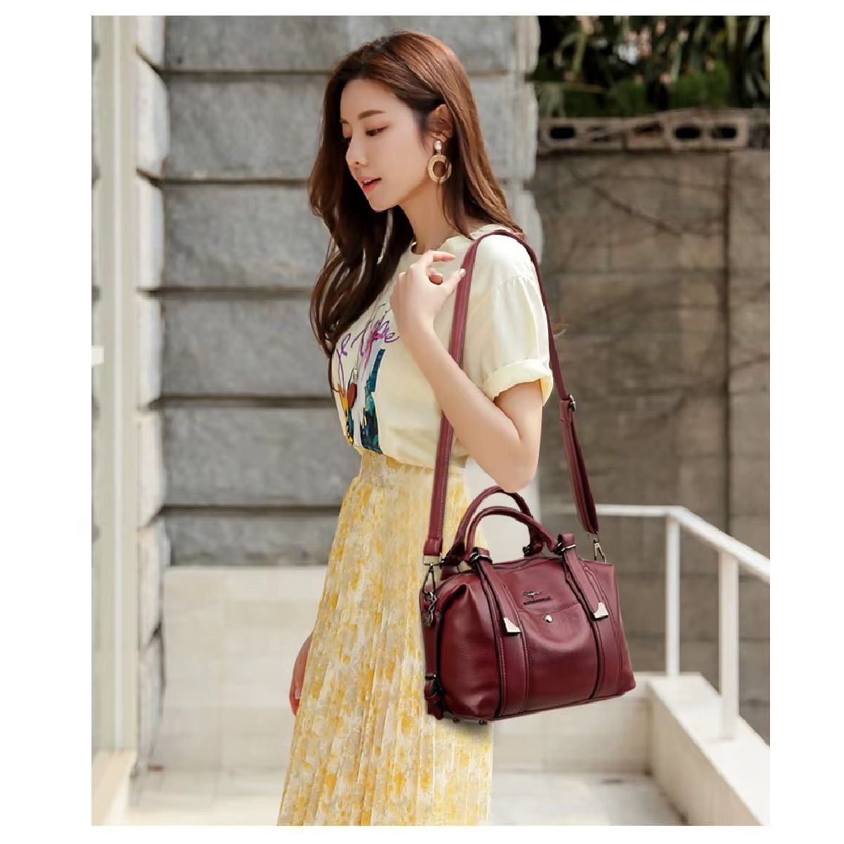 GENERICO - Cartera De Mujer Kaidifeiniroo - Cuero Pu Resistente