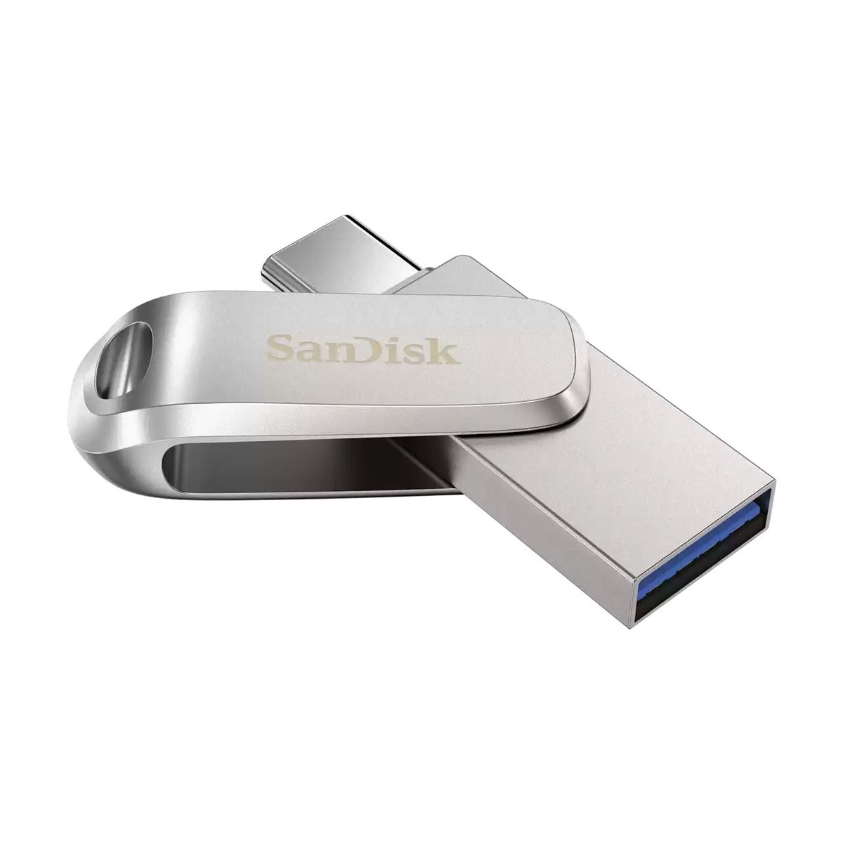 KINGSTON - Memoria Dual USB +USB tipo C SANDISK DUAL DRIVE PLATA 64 GB