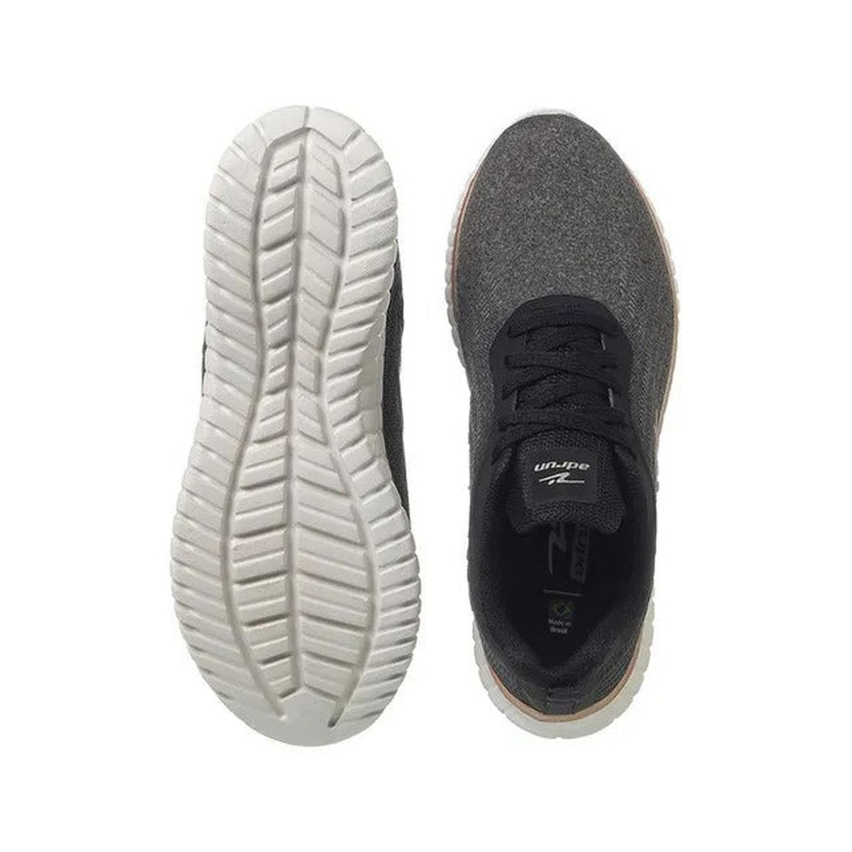 MIKAELA - ZAPATILLA AD RUN PRETO/BRONZE 8614F