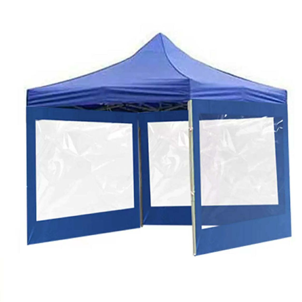 GENERICO - Toldo Plegable 3x3m UV con Paredes Transparente Carpa Resistente