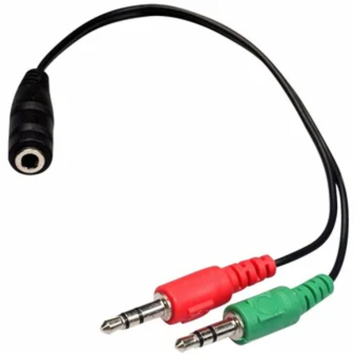 GENERICO - Cable Adaptador Jack para Audífono Micrófono Y Audio Pc