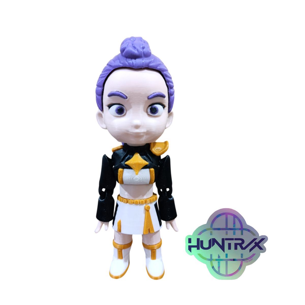 GENERICO - Figura 3D K-pop Kpop Demon Hunters Rumi Traje negro