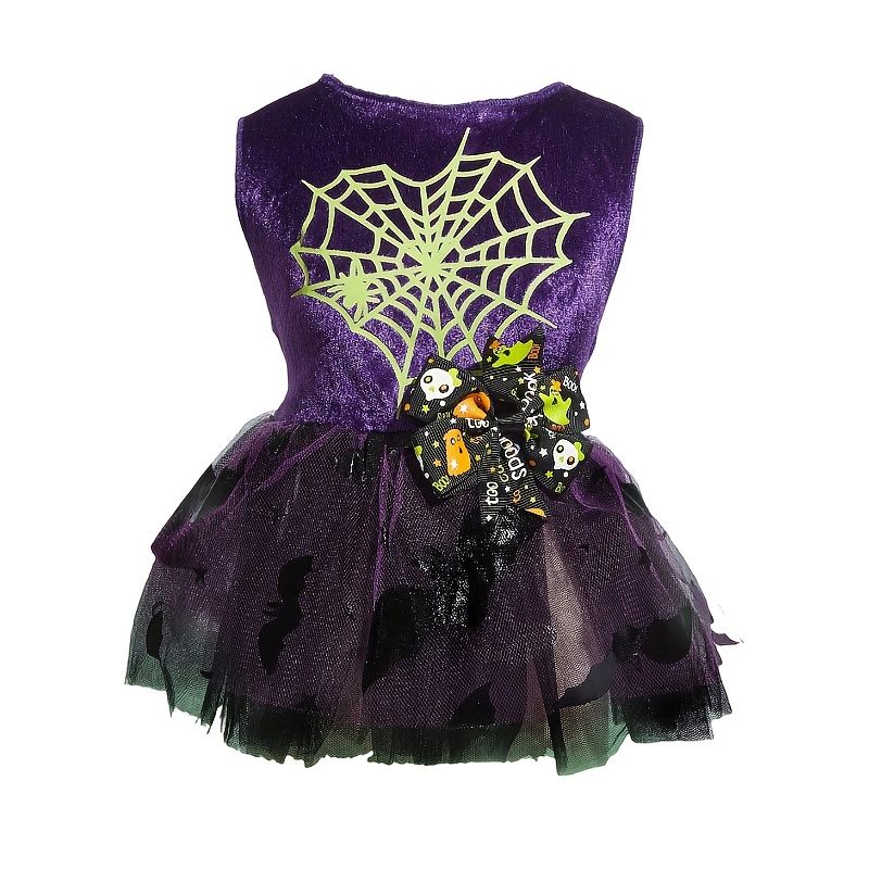 VATYERTY - Disfraz de Perro Halloween - Vestido de Bruja con Tutú M