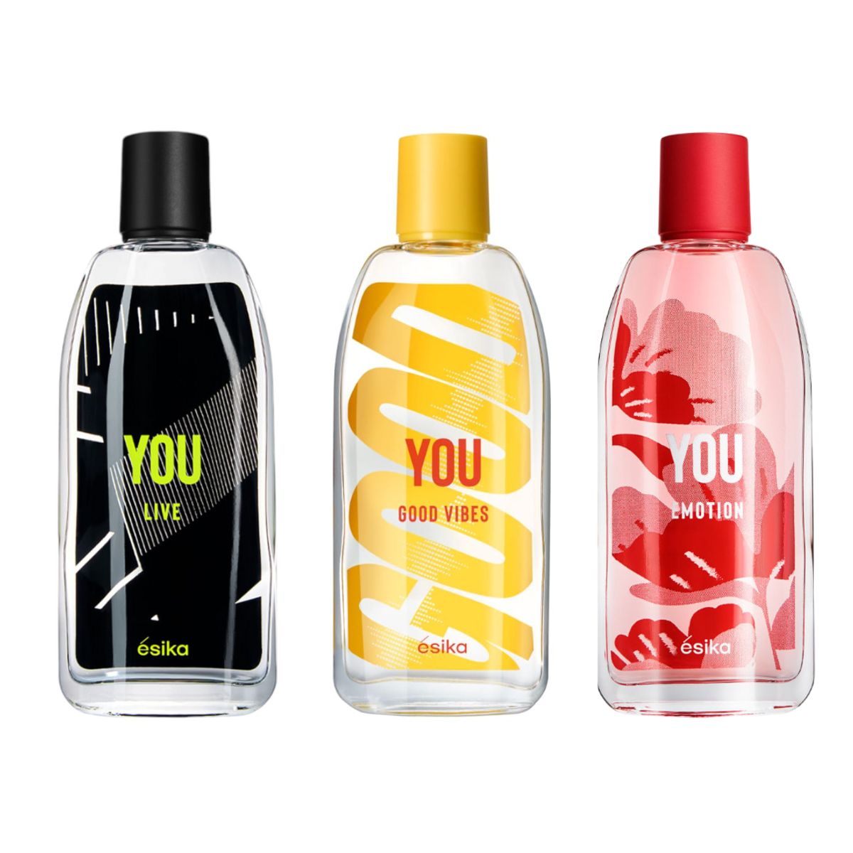 ESIKA - Perfume you live + you good vibes + you emotion Ésika