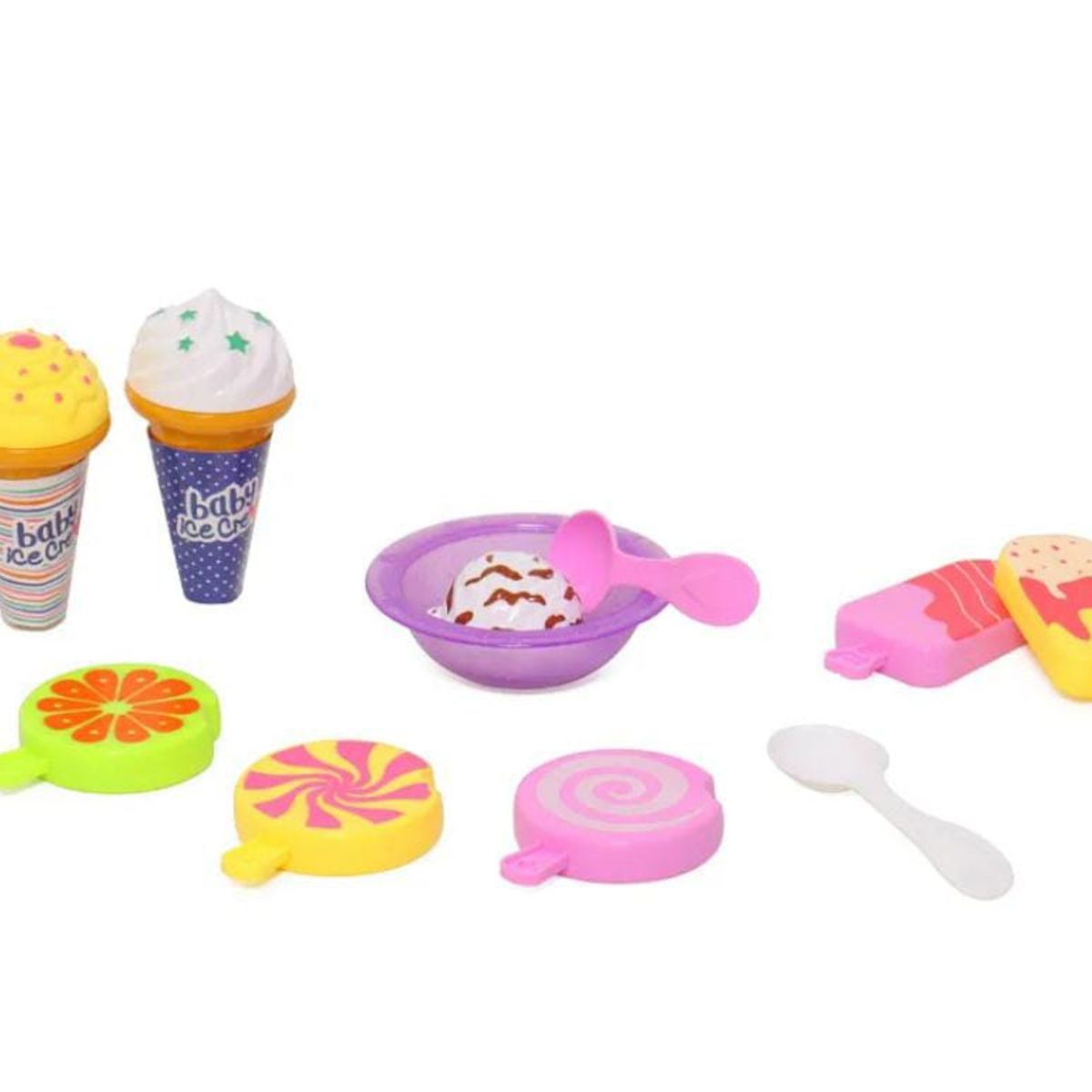 GENERICO - SET DE JUGUETES DE HELADERIA PARA NIÑA