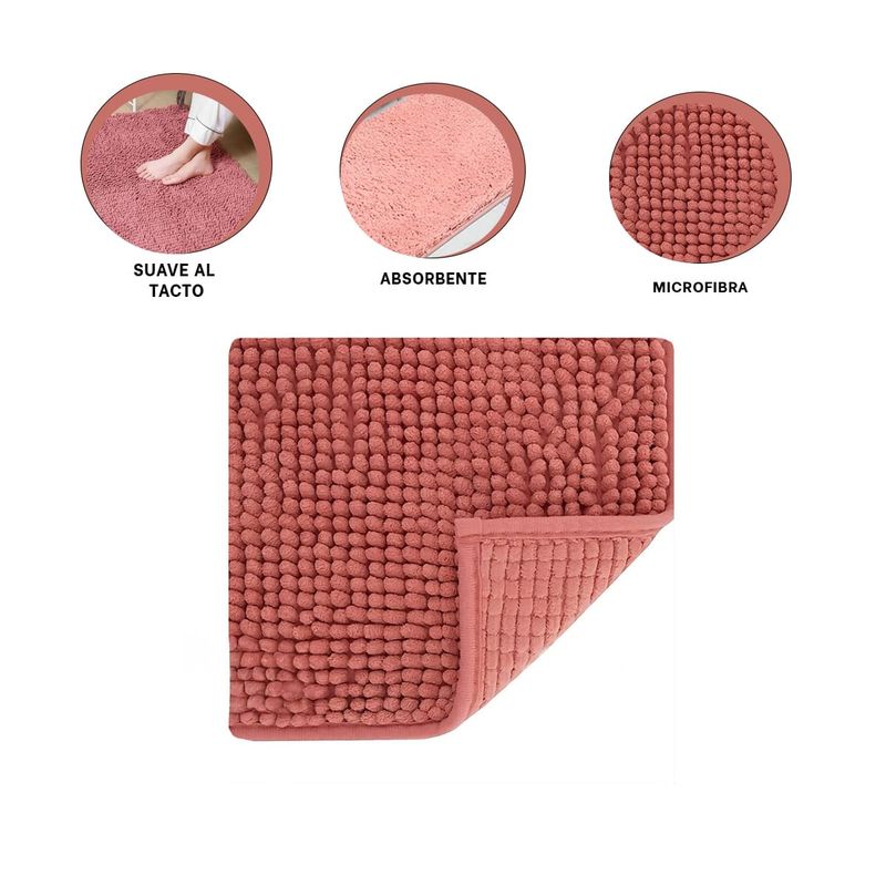 GENERICO - Pack2 Tapete Absorbente para Damas Rosado Y+Regalo Stickers