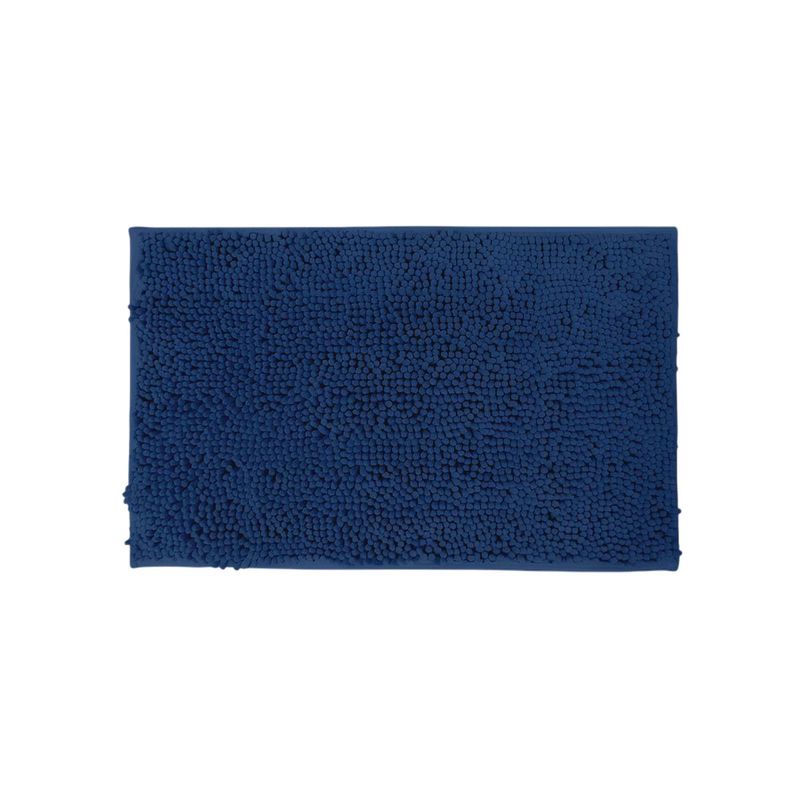 GENERICO - Tapete Rectangular de Microfibra de 40x60cm en Azul