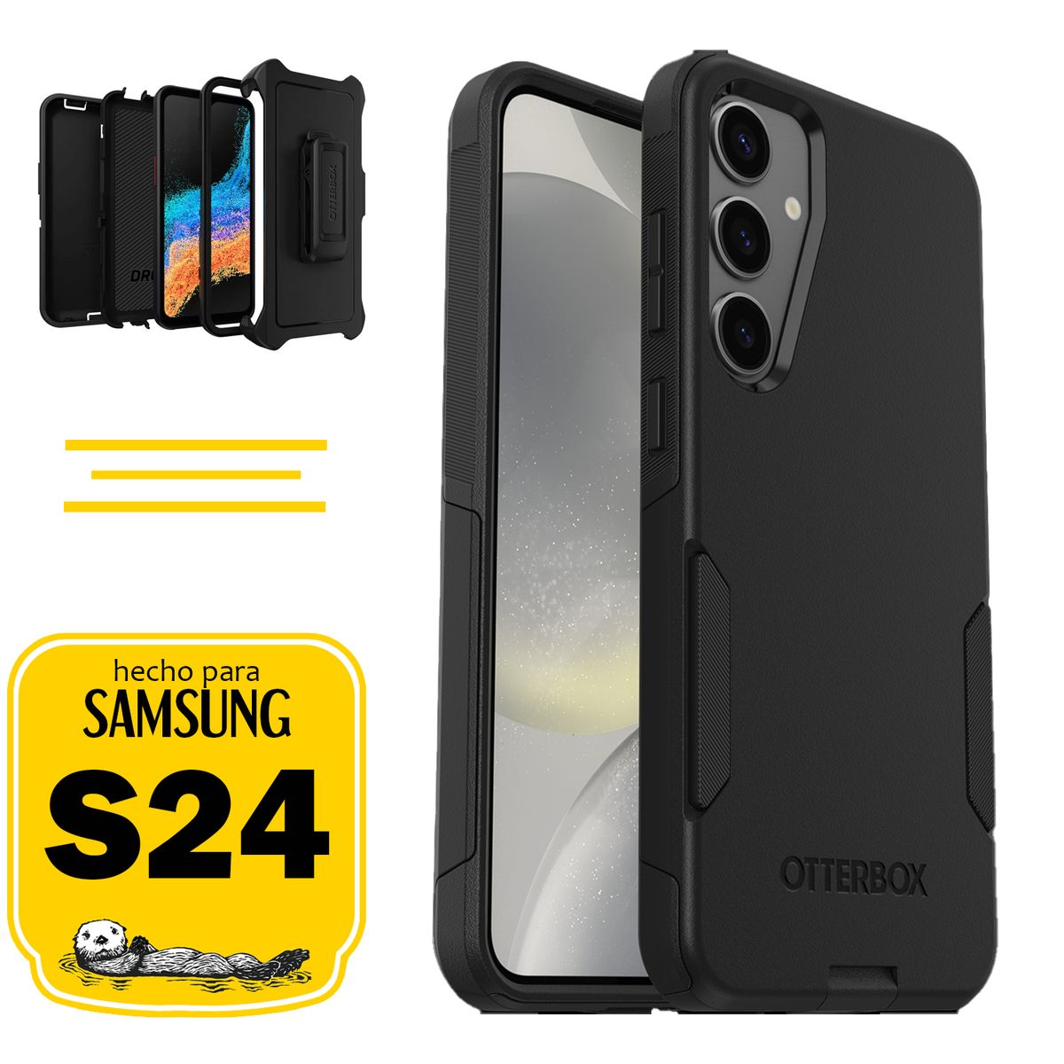 GENERICO - Otterbox Case Samsung S24 Con Marca