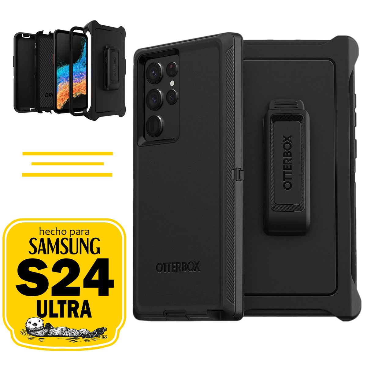 GENERICO - Otterbox Case Samsung S24 Ultra Con Marca