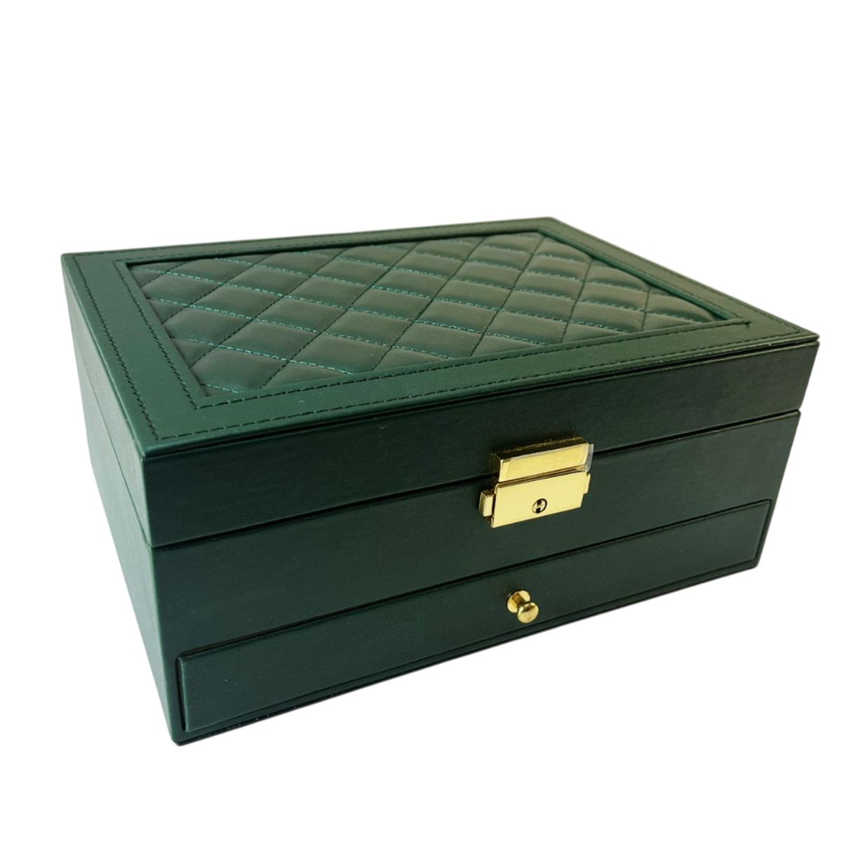 GENERICO - organizador de joyas color verde