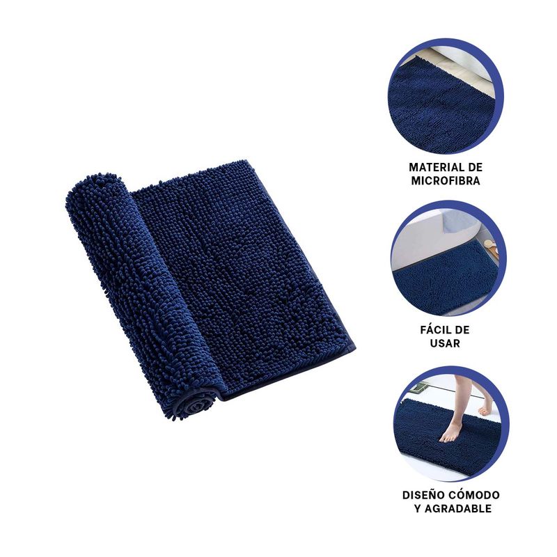 GENERICO - Pack6 Alfombrilla Permeable en Azul Y+Papel de Regalo