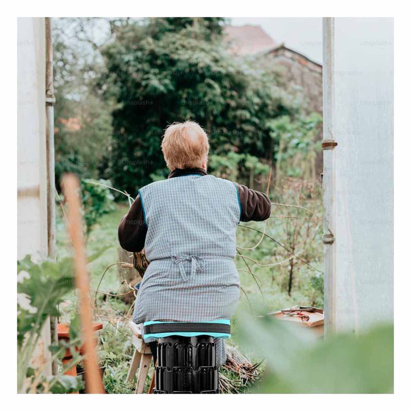 RYBIU IMPORT - Pack4 Banco Movil para Niños con Tapa en Tono Turqueza