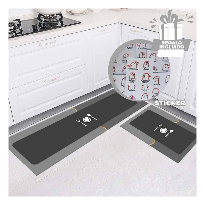 GENERICO - Pack12 Alfombrillas Practica en Plomo Y+Regalo Stickers