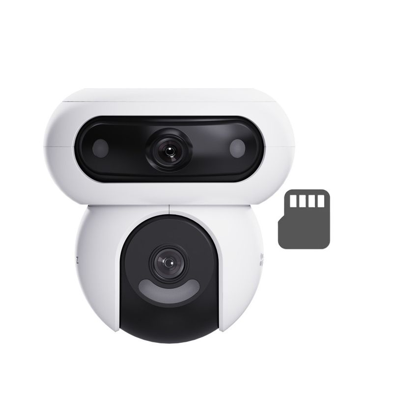 EZVIZ - CAMARA DE SEGURIDAD EZVIZ H90 2K+ DUAL + MEMORIA MICROSD 128GB DE REGALO