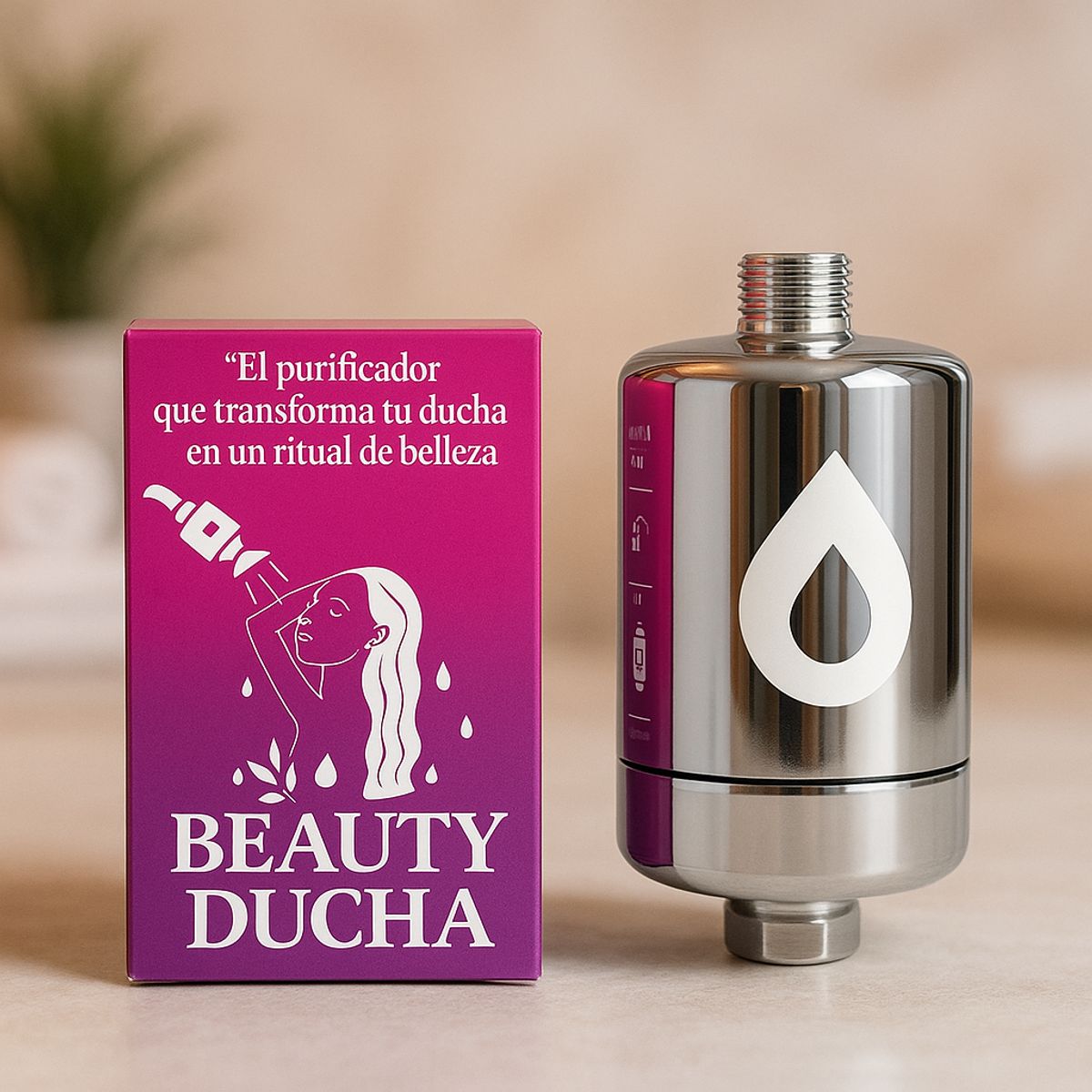 PURA - Pack Purificador Beauty Ducha + Cabezal de ducha
