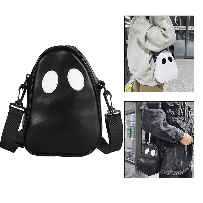 GENERICO - Morral bolso fantasmita negro diseño exclusivo