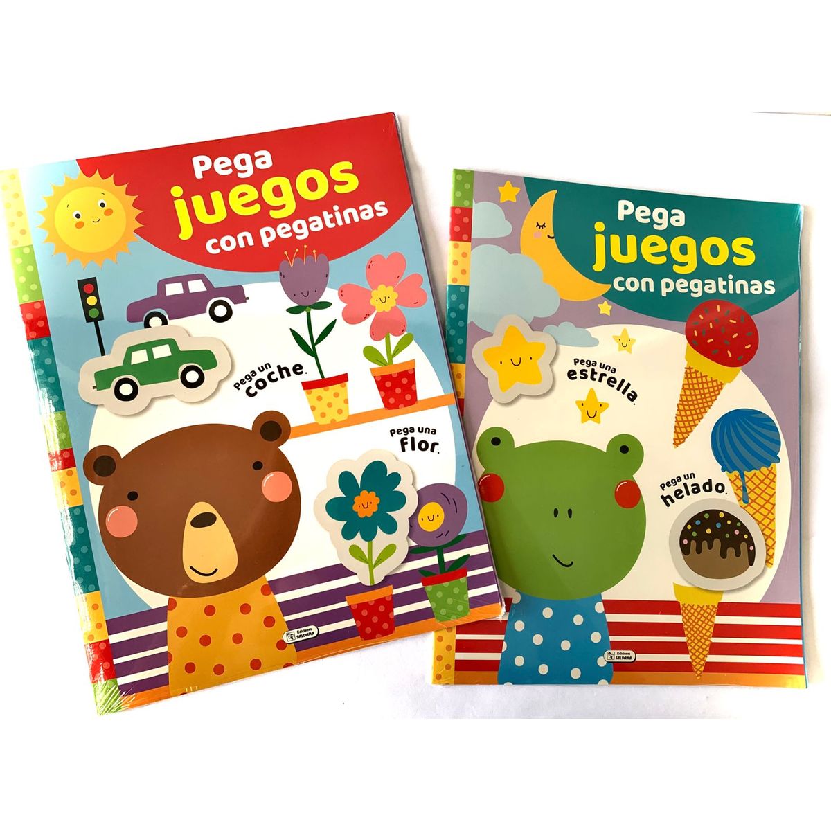 GENERICO - PACK JUEGA CON STICKERS - LIBROS DE ACTIVIDADES