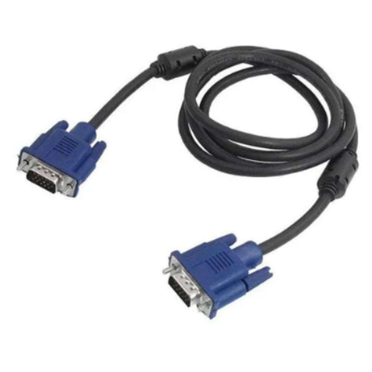 GENERICO - Cable Vga Macho A Macho 1.5 Metros 15 Pines Monitor Pc Lapto