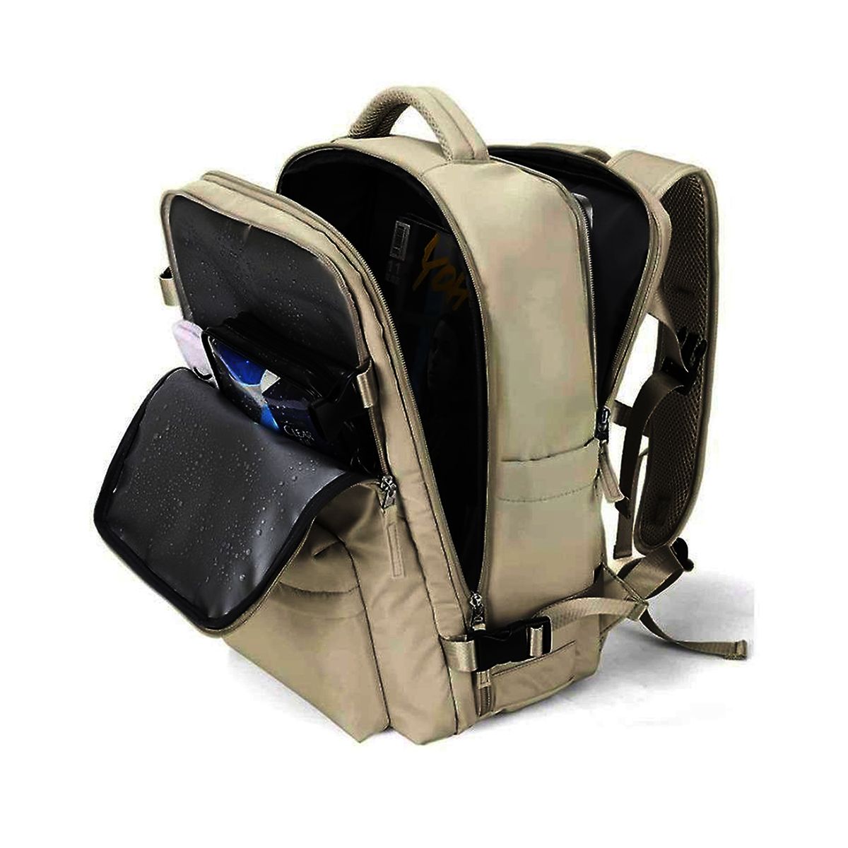 NEO DIGITAL - Mochila de viaje BP31 impermeable maleta de mano expandible 40 L