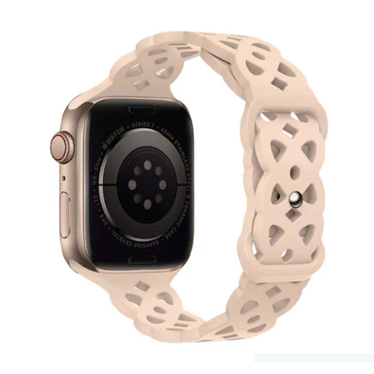 GENERICO - Correa Doble Trenzado para Apple Watch 38mm - Nude