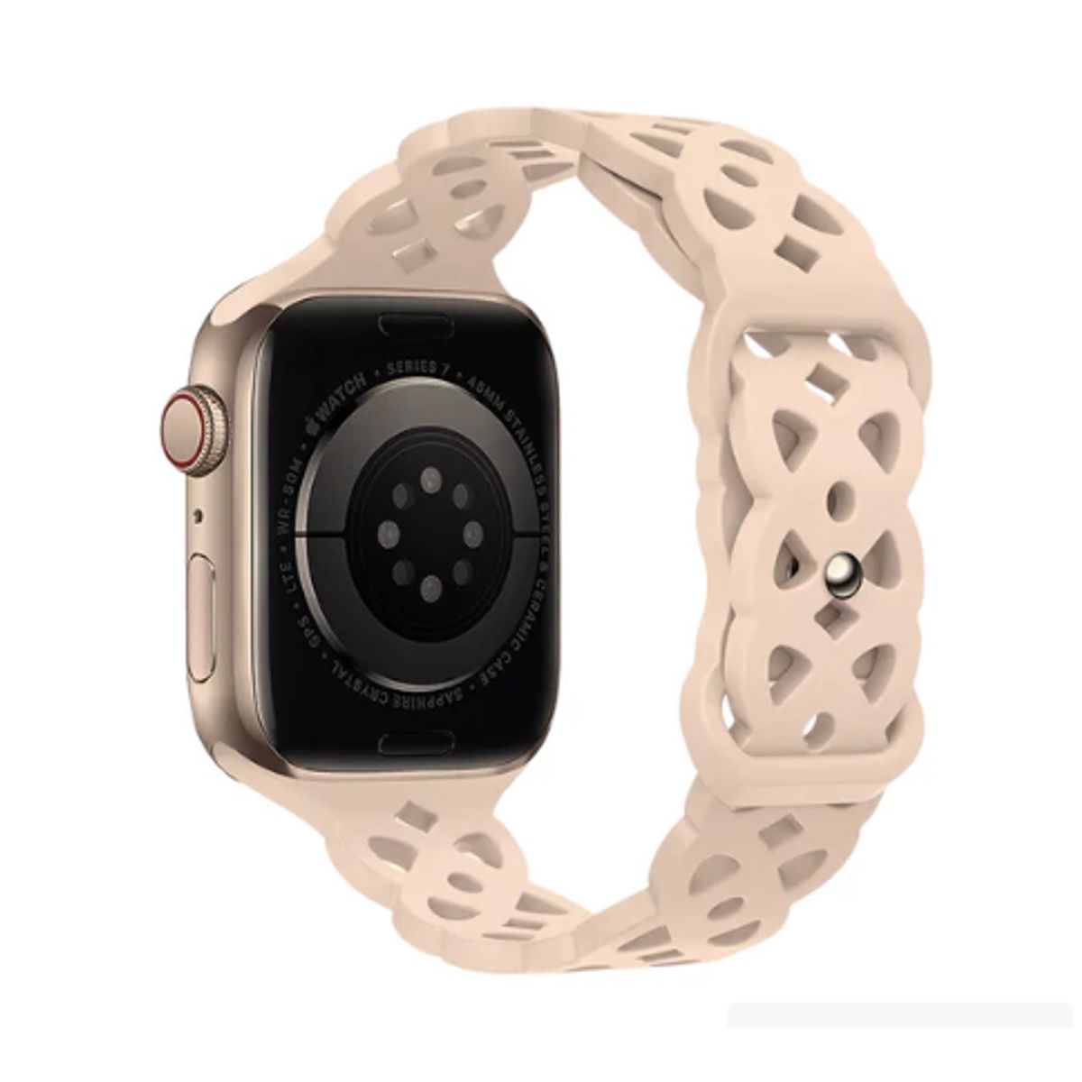 GENERICO - Correa Doble Trenzado para Apple Watch 38mm - Nude