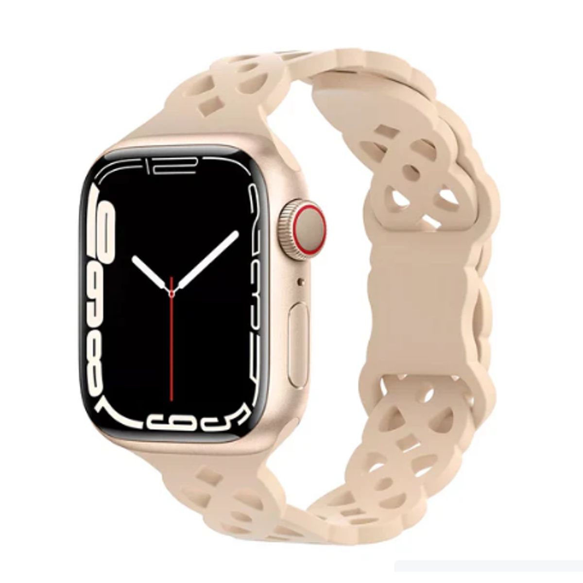 GENERICO - Correa Doble Trenzado para Apple Watch 38mm - Nude