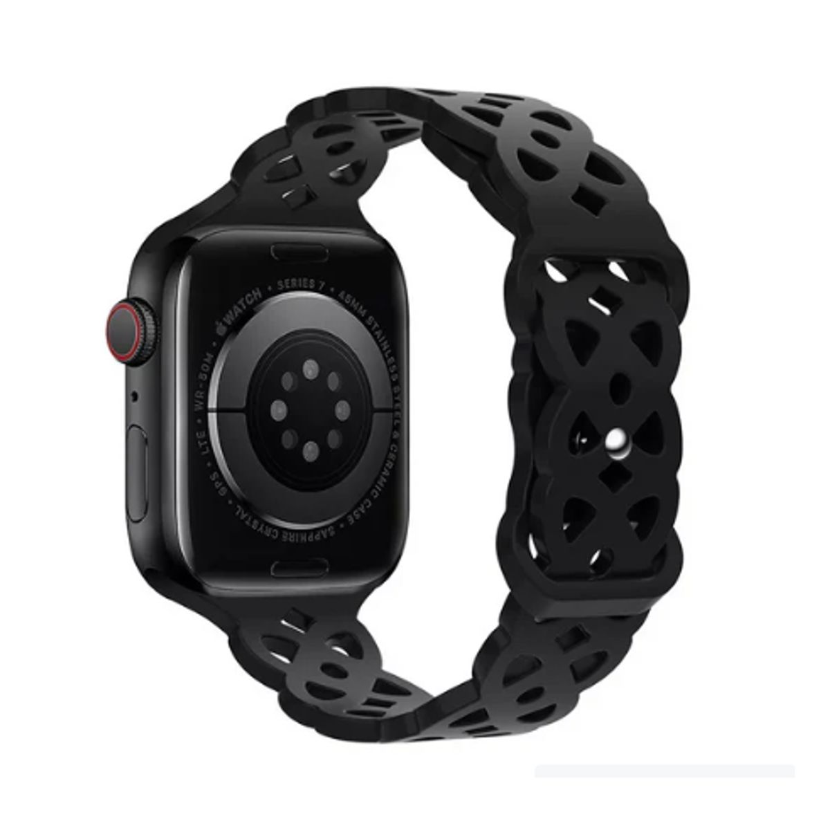 GENERICO - Correa Doble Trenzado para Apple Watch 41mm - Negro