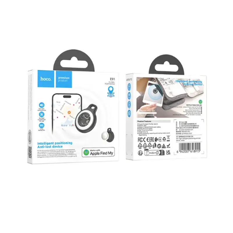 HOCO - Hoco E91 Tiger Tag Antirrobo Mini GPS