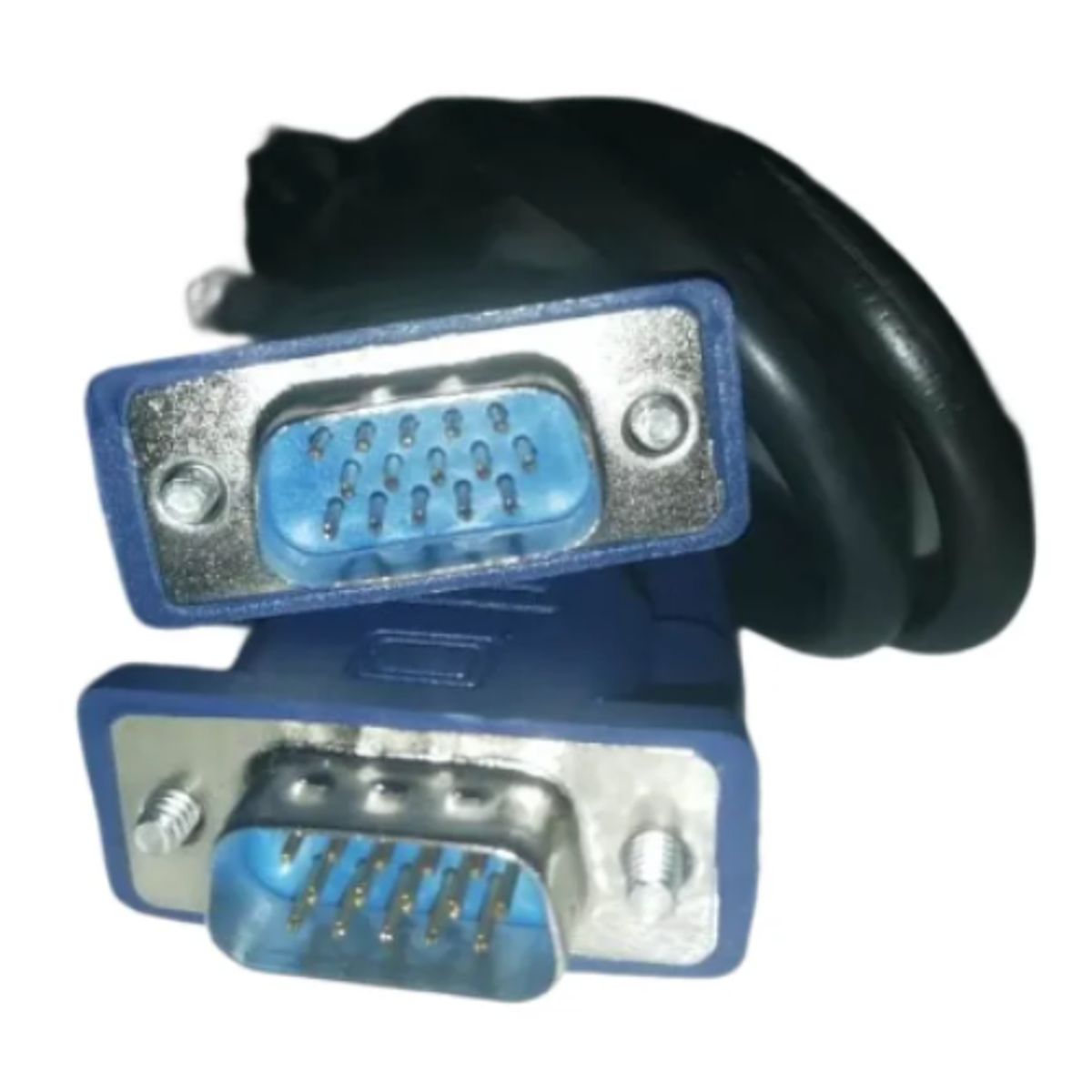 GENERICO - Cable Vga Macho A Macho 10 Mts Doble Filtro 15 Pines Calidad